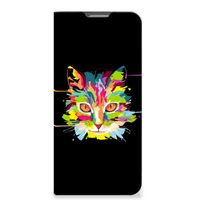 OPPO Reno8 Lite Magnet Case Cat Color