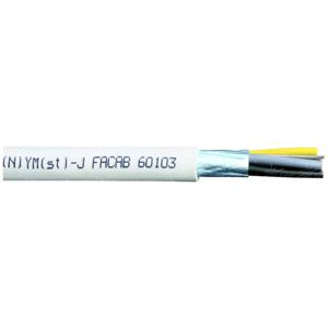 Faber Kabel 020310 Installatiekabel (N)YM(St)-J 5 x 1.50 mm² Grijs per meter