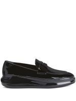 Giuseppe Zanotti mocassins Conley Glam en cuir - Noir - thumbnail