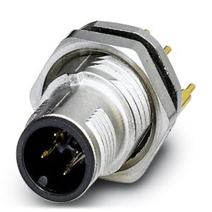 Phoenix Contact 1558535 Sensor/actuator steekconnector M12 Aantal polen: 4 Stekker, inbouw 20 stuk(s)