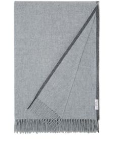 Brunello Cucinelli couverture en cachemire (140 cm x 140 cm) - Gris