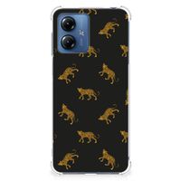 Case Anti-shock voor Motorola Moto G14 Leopards