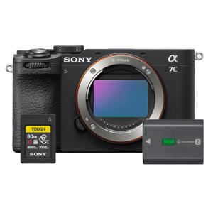 Sony A7C II systeemcamera Zwart Spelen Zilver Pakket