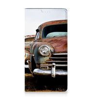 Samsung Galaxy A54 Stand Case Vintage Auto - thumbnail