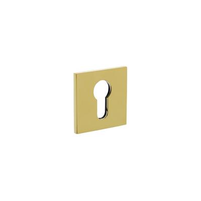 Olivari rozet vierkant PC mess. titaan PVD Olivari rozet vierkant PC mess. titaan PVD