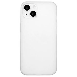 iPhone 15 Anti-Vingerafdruk Mat TPU Hoesje - Wit