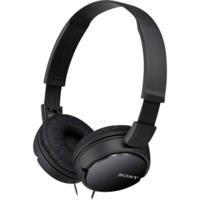 Sony MDR-ZX110AP On Ear koptelefoon Kabel Zwart Vouwbaar, Headset