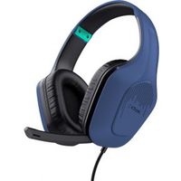 Trust GXT 415B Zirox Headset Bedraad Hoofdband Gamen Blauw - thumbnail