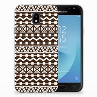 Samsung Galaxy J3 2017 TPU bumper Aztec Brown - thumbnail