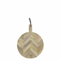 Snijplank Mangohout Rond (41 cm)