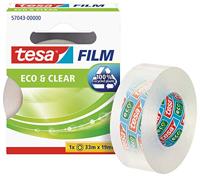 tesafilm plakband, ecologisch, 33 m x 19 mm