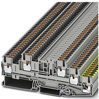 Phoenix PTB-2,5-pe/l/l vloerklem PTB-2,5-pe/l/l 0,14-4mm2 grijs