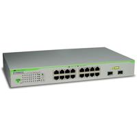 AT-GS950/16-50 Switch Layer 2 Gigabit WebSmart - 16 x 10/100/1000T | 2 x SFP - Internal PSU