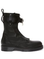 JW Anderson bottines à détail de cadenas - Noir