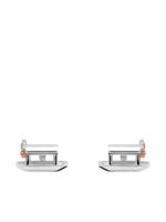 TANE México 1942 boutons de manchette Trajineras - Argent