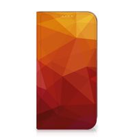 Stand Case voor iPhone 15 Plus Polygon Red - thumbnail