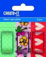 Haza Original washi-tape Create it - Mix 15 mm 3 rollen