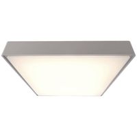 Deko Light 348007 Quadrata III Plafondopbouwarmatuur LED Energielabel: G (A - G) 21 W Platina-grijs