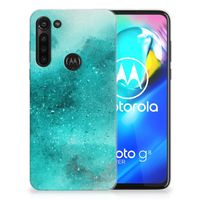 Hoesje maken Motorola Moto G8 Power Painting Blue