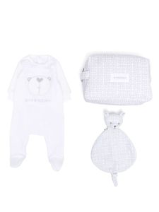 Givenchy Kids trousseau de naissance en coton - Blanc