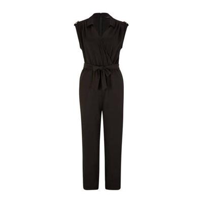 comma jumpsuit zwart