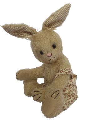 Clemens knuffelkonijn Till junior 26 cm pluche lichtbruin