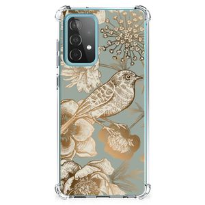 Case voor Samsung Galaxy A52 4G/5G Vintage Bird Flowers