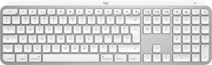 Logitech MX Keys S for Mac toetsenbord Kantoor RF-draadloos + Bluetooth QWERTY US International Aluminium, Wit