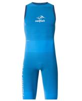 Sailfish rebel pro Plus 1 Swimskin mouwloos blauw heren S - thumbnail