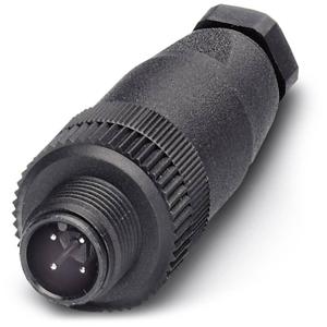 Phoenix Contact 1681088 Sensor/actuator connector, niet geassembleerd M12 Aantal polen (sensoren): 4 Stekker, recht 1 stuk(s)