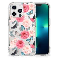 Apple iPhone 13 Pro Case Butterfly Roses