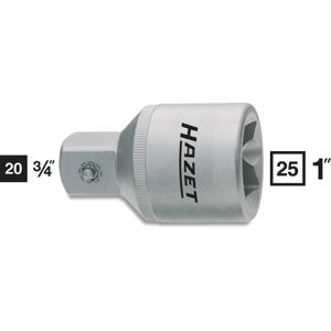 Hazet HAZET 1158-2 Dopsleuteladapter Aandrijving 1 (25 mm) Uitvoering 3/4 (20 mm) 70 mm 1 stuk(s)