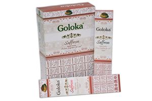 Goloka Wierook Saffron (12 pakjes)