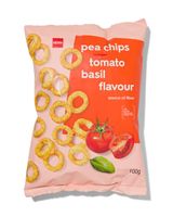 HEMA Spliterwtenchips Met Tomaat- En Basilicumsmaak 100gram