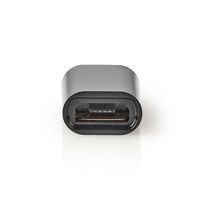 Nedis CCGP60910BK tussenstuk voor kabels USB-C Micro B Zwart - thumbnail