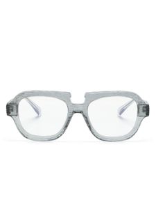 Kuboraum lunettes de vue S5 à monture carrée - Gris