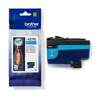 Brother Originele inktcartridge LC-427XLC cyaan voor ca. 5.000 pagina's, voor MFC-J5955DW, MFC-J6955DW, MFC-J6957DW, HL-J6010DW, XL-cartridge