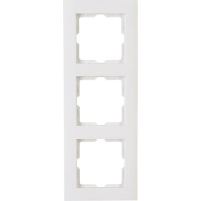 Kopp 402729060 Wandcontactdoos Afdekking 3-voudig Athenis Zuiver wit (RAL 9010)
