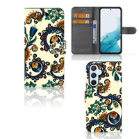 Wallet Case Samsung Galaxy A54 5G Barok Flower - thumbnail