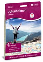 Wandelkaart 2215 Turkart Jotunheimen | Nordeca