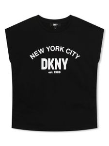 Dkny Kids t-shirt à logo imprimé - Noir