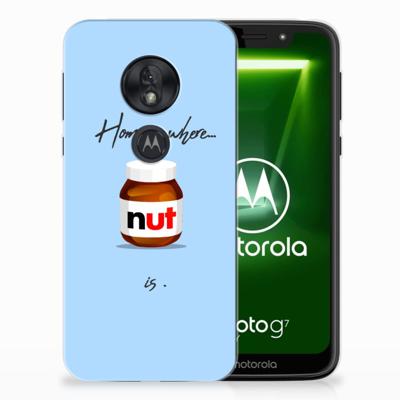 Motorola Moto G7 Play Siliconen Case Nut Home