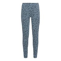 Legging met siernaden van bio-katoen, antraciet motief Maat: 40