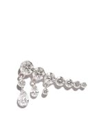 MARIA TASH boucle d'oreille Crescendo en or blanc 18ct ornée de diamants