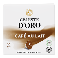 Celeste d'Oro - Finest Café au Lait - 16 DG cups - thumbnail