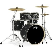 PDP Drums Concept Maple 5-Piece Satin Black shellset incl. snaredrum - thumbnail