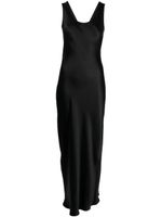 Gilda & Pearl Aria silk maxi dress - Noir - thumbnail