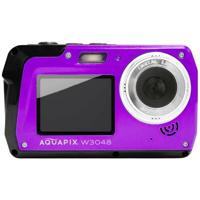 Easypix Aquapix W3048-V Edge Violet Digitale camera 48 Mill. Pixel Violet dompelcamera, voorpaneel