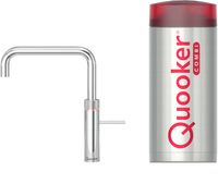 Quooker Fusion square met COMBI boiler 3-in-1 kokend water kraan Chroom