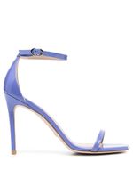 Stuart Weitzman sandales à fini verni 105 mm - Violet